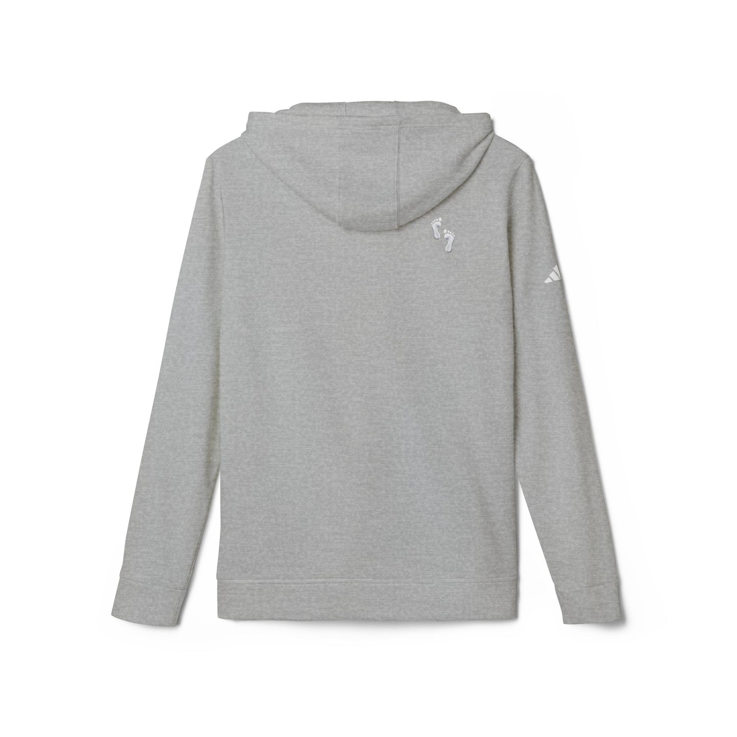 Feet in Straps Fleece Hoodie - white font in multiple colors