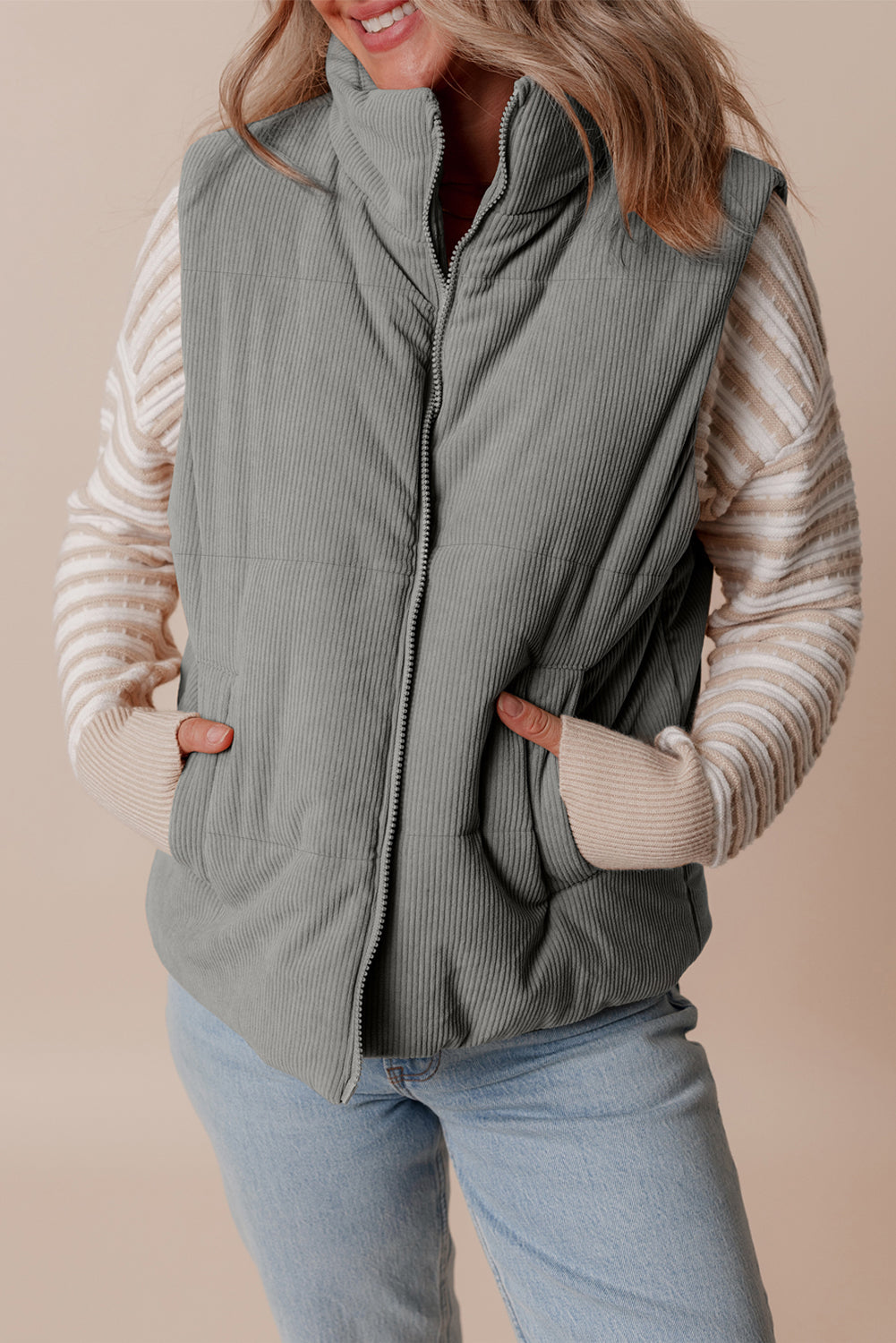 Taytum Stand Puffer Vest