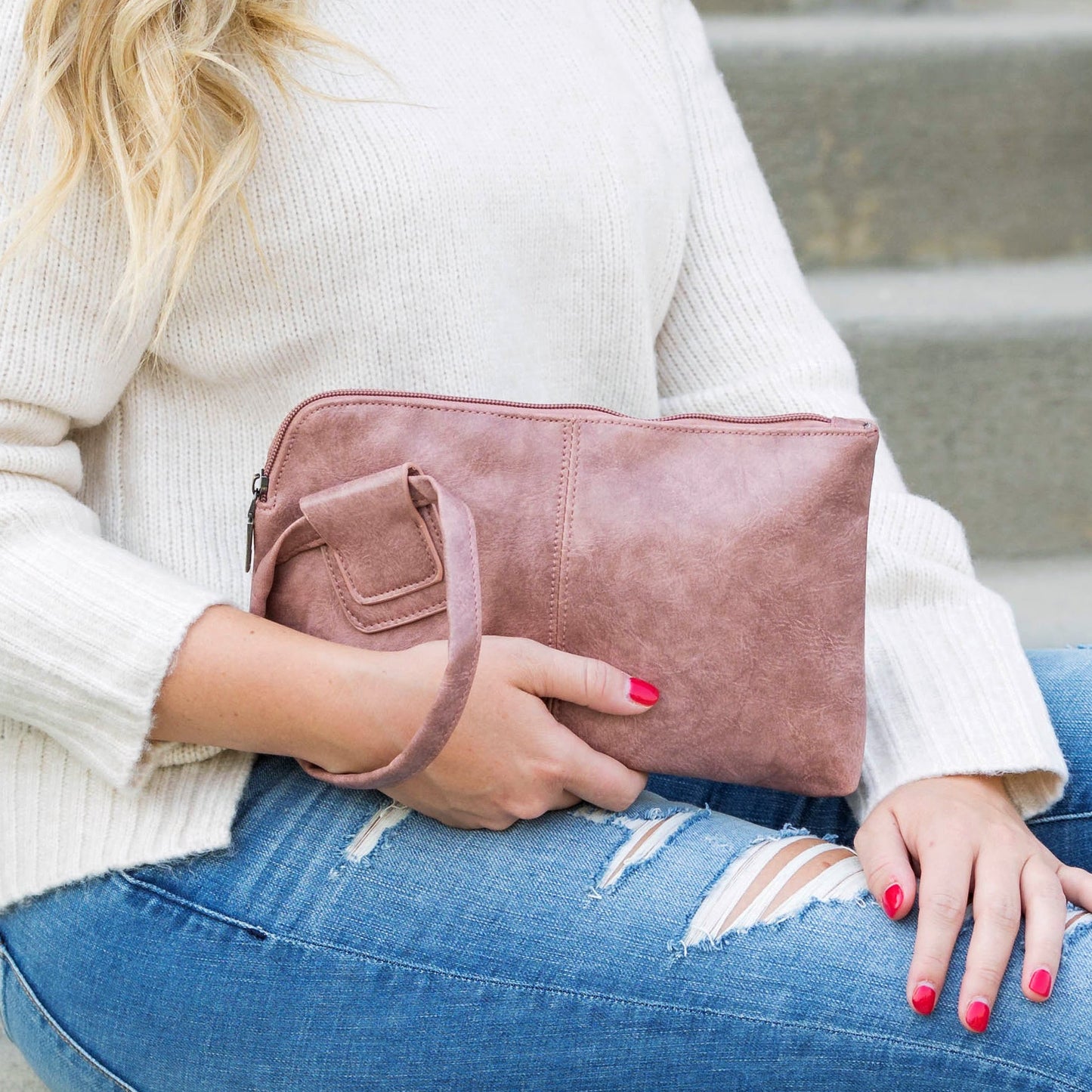Wristlet Mini Clutch in multiple colors
