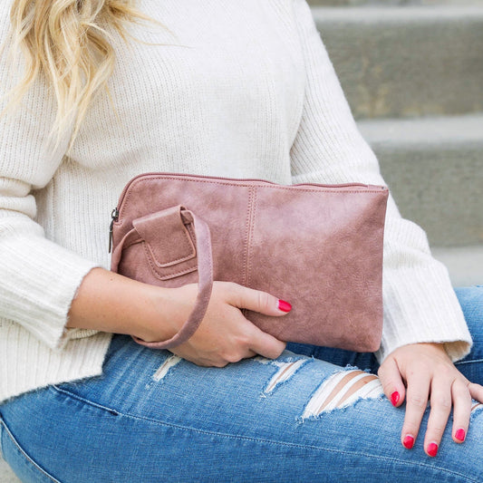 Wristlet Mini Clutch in multiple colors