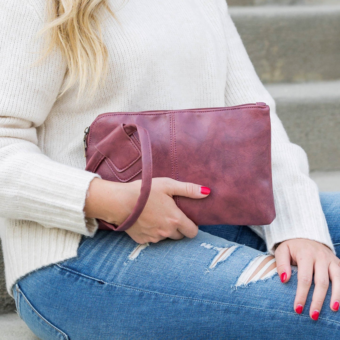 Wristlet Mini Clutch in multiple colors