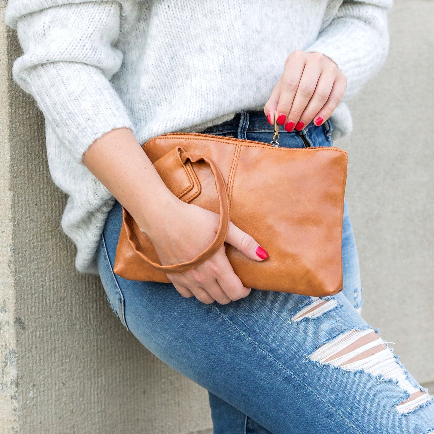 Wristlet Mini Clutch in multiple colors