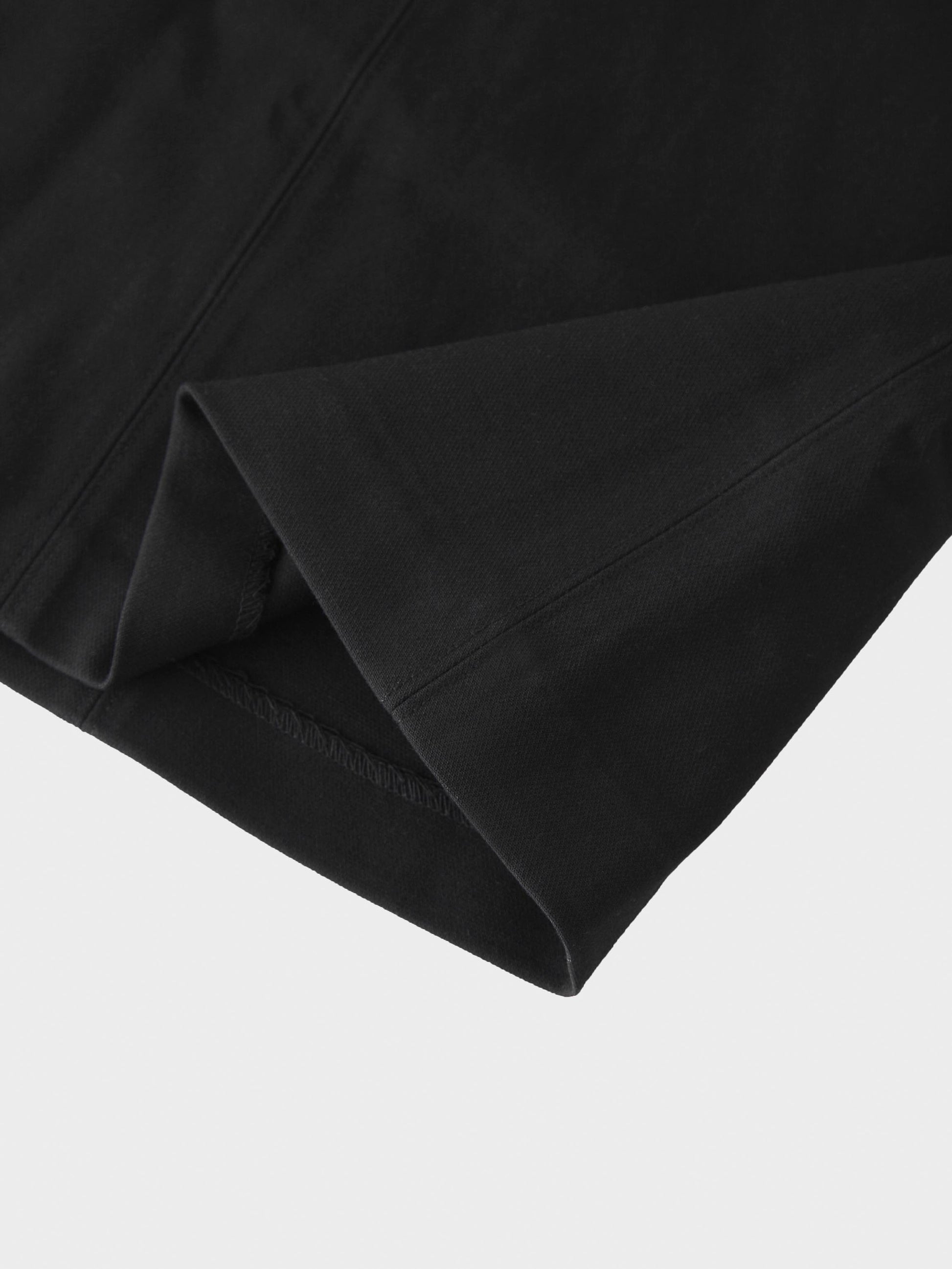 The Basic Flare Skirt 37"-Black-4