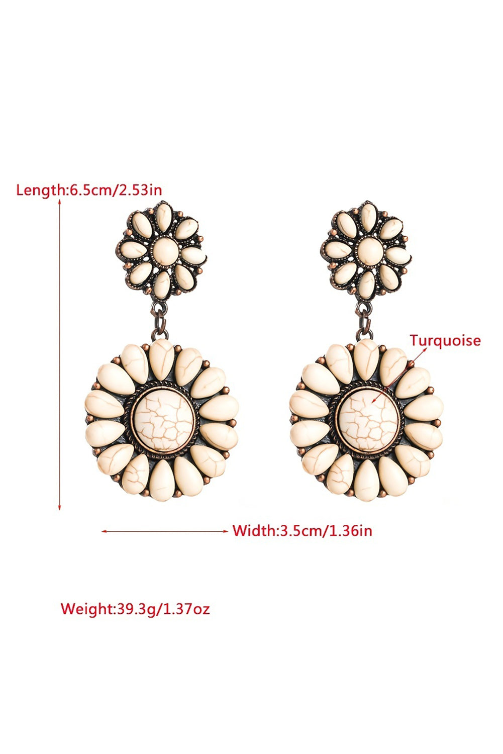 Daniela Flower Dangle Earrings