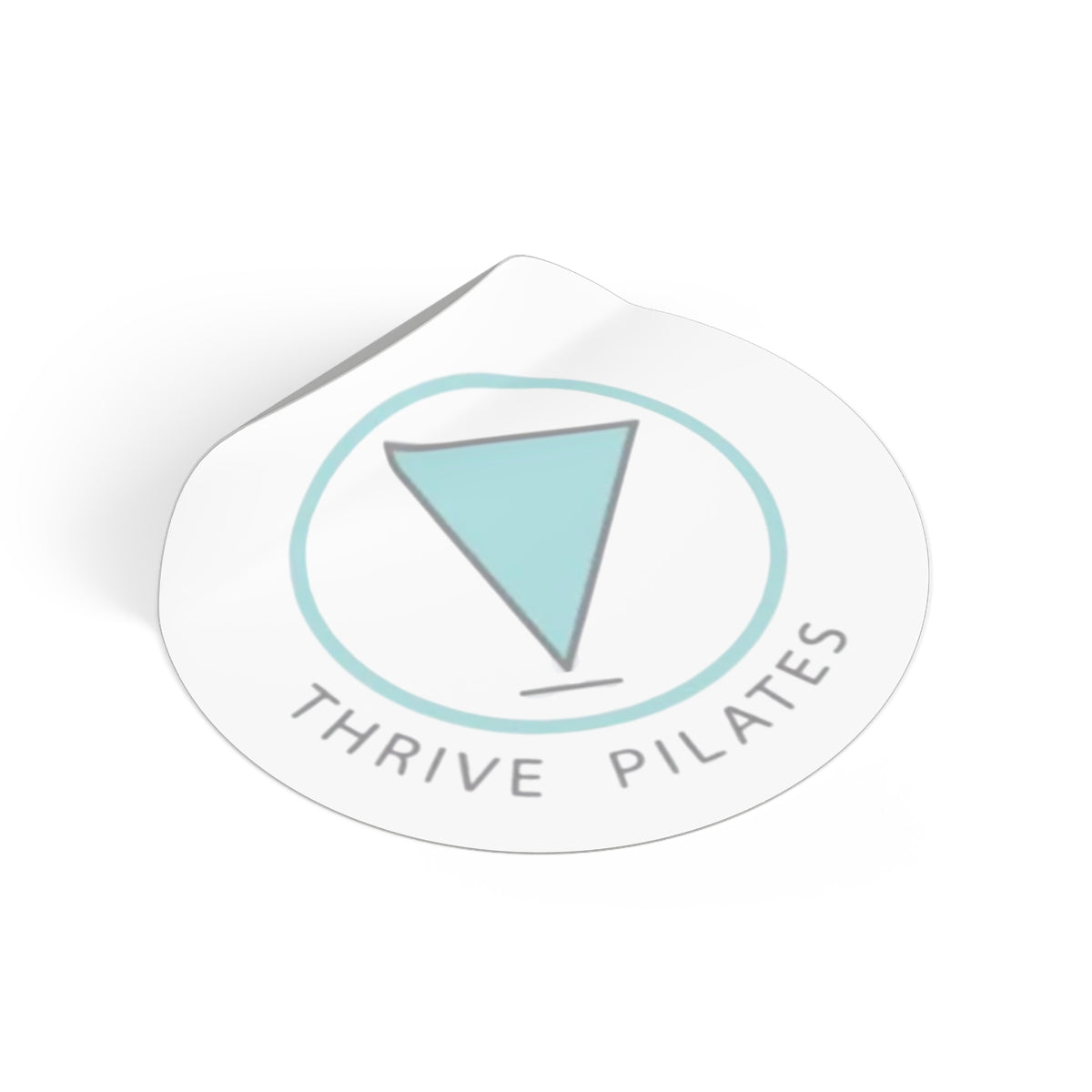 Thrive Round Sticker