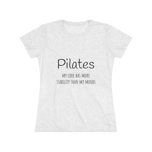 Core Is More Stable Than Moods NL Tee - black font in multiple colors