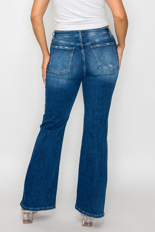 The Flora Jean - High Rise Bootcut by bytos
