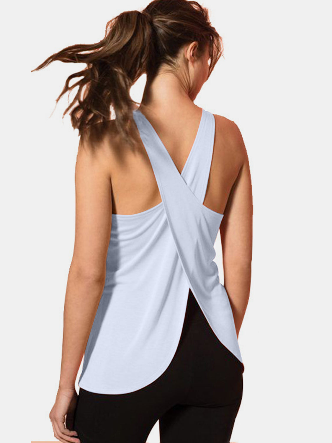 Crisscross Tank Top in multiple colors