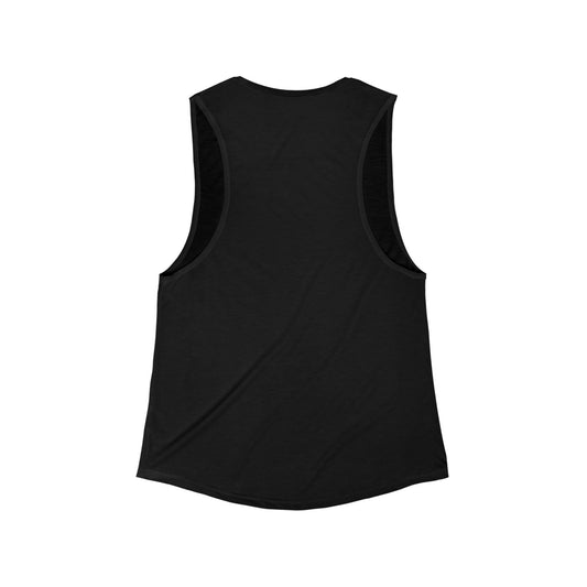 Dogs Before Dudes Flowy Tank - White Font in Multiple Colors