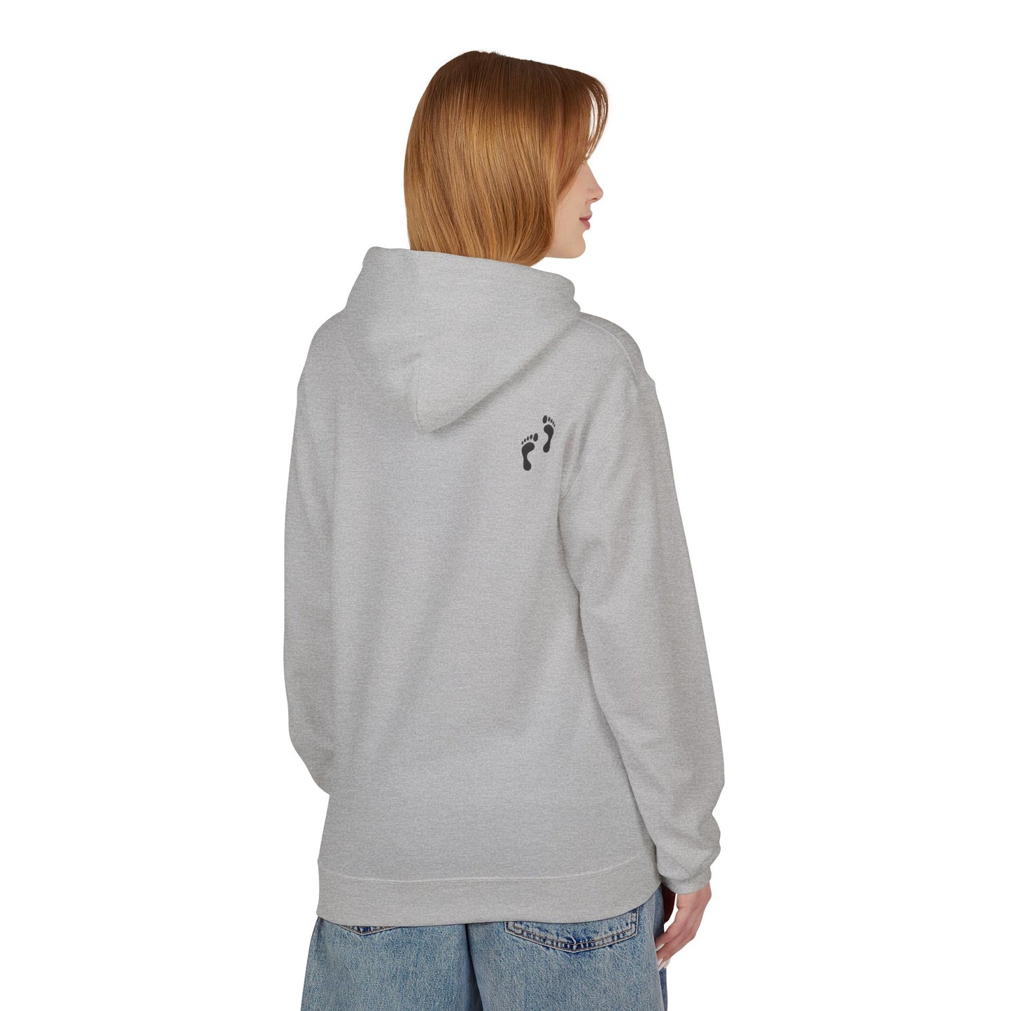 Feet in Straps Fleece GD Hoodie - white font in multiple colors