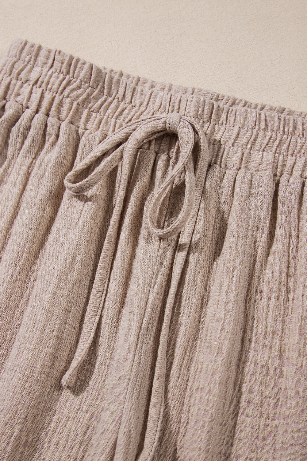 Textured Loose Fit Pants
