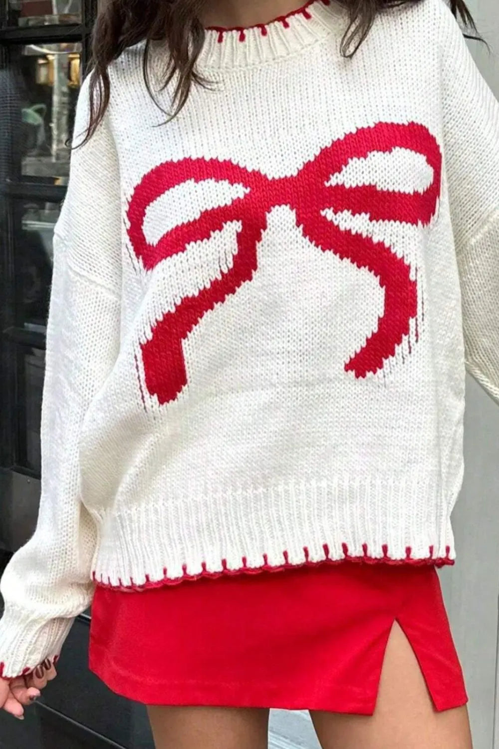 Bow Sweater in multiple colors