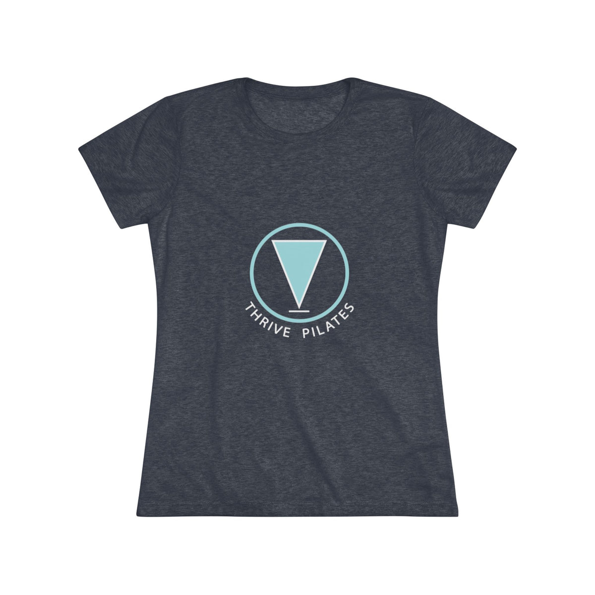 Thrive SS Tee in black and navy