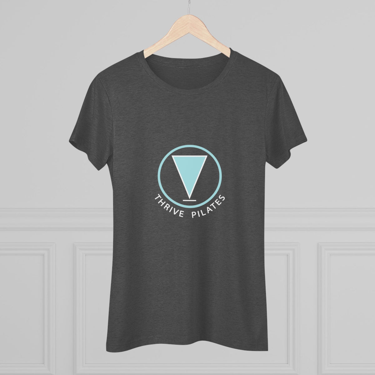 Thrive SS Tee in black and navy