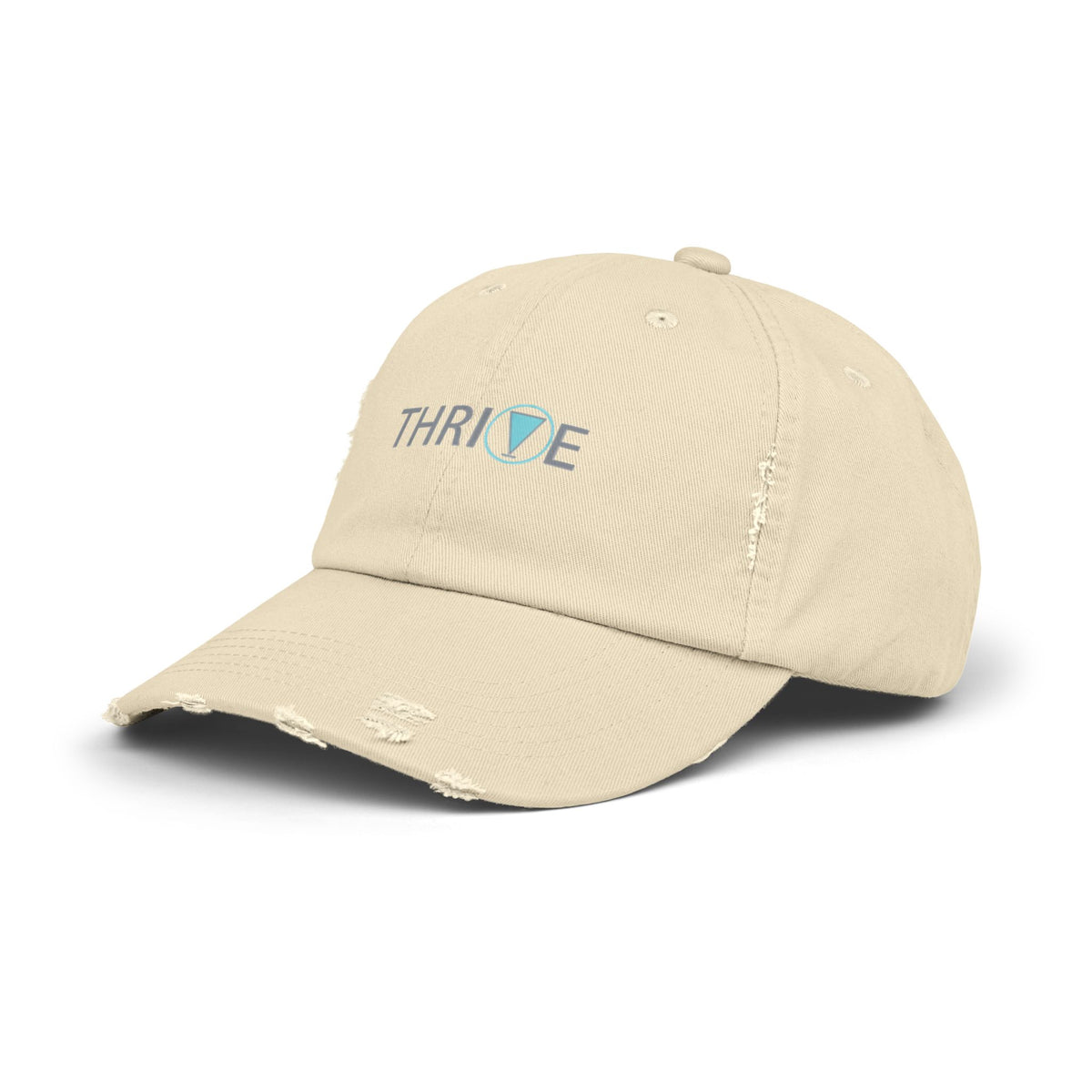 Thrive Embroidered Distressed Hat in multiple colors