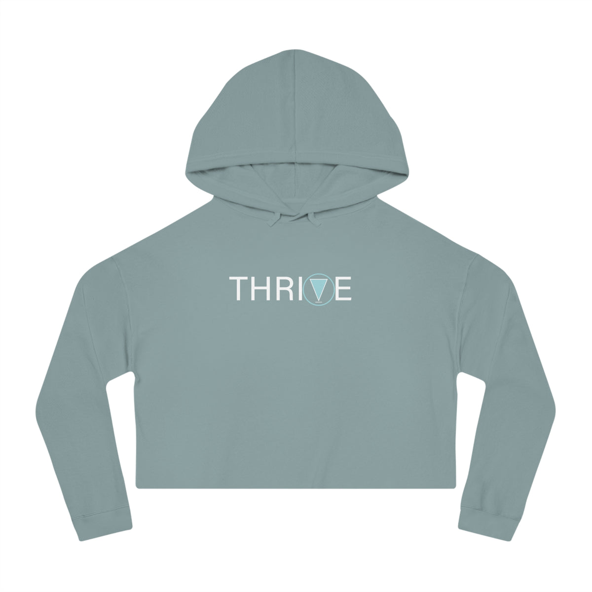 Thrive Cropped Hoodie in multiple colors