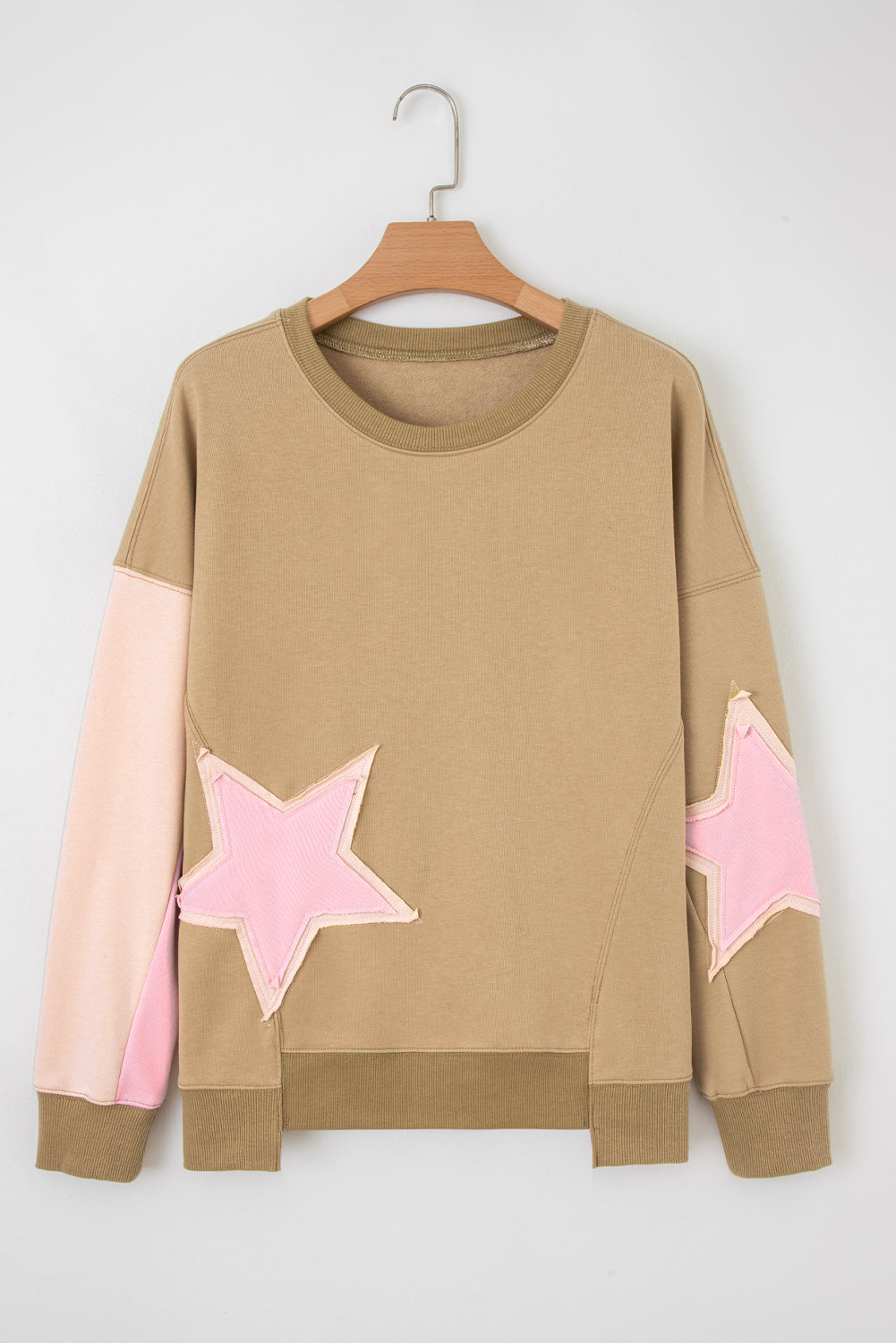 Star Patchwork Sweatshirt in multiple colors
