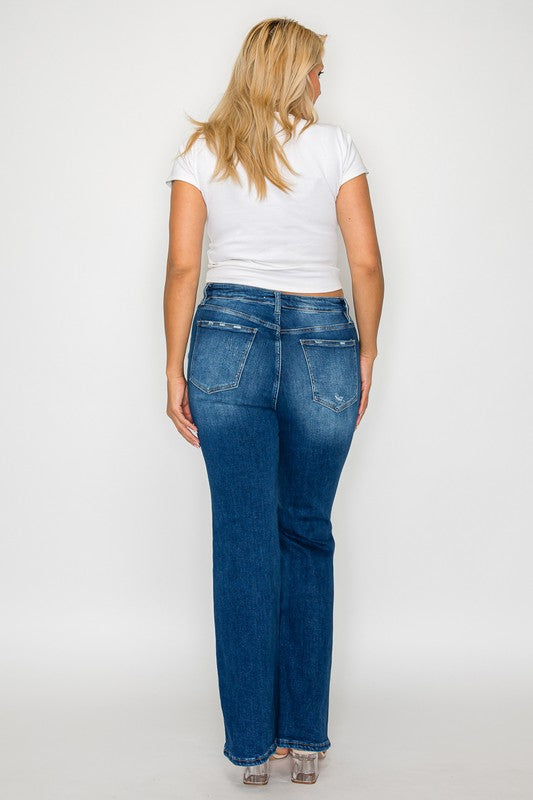 The Flora Jean - High Rise Bootcut by bytos