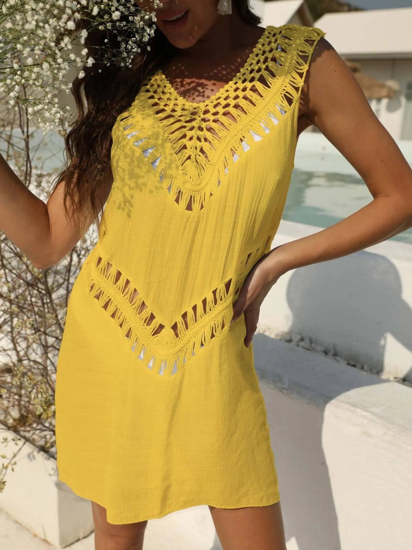 Crochet Swimsuit Cover Up in multiple colors