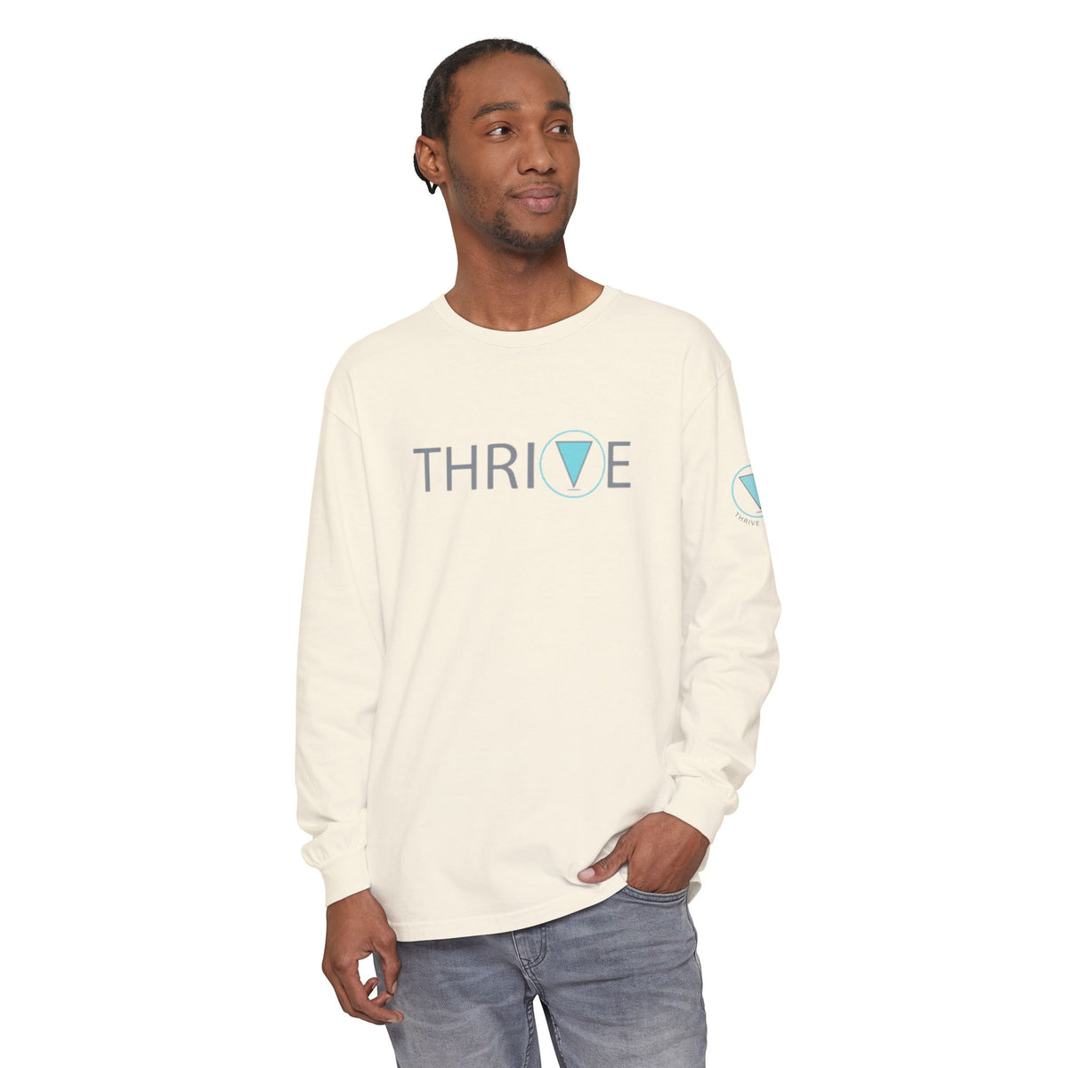 Thrive Long Sleeve Tee in multiple colors