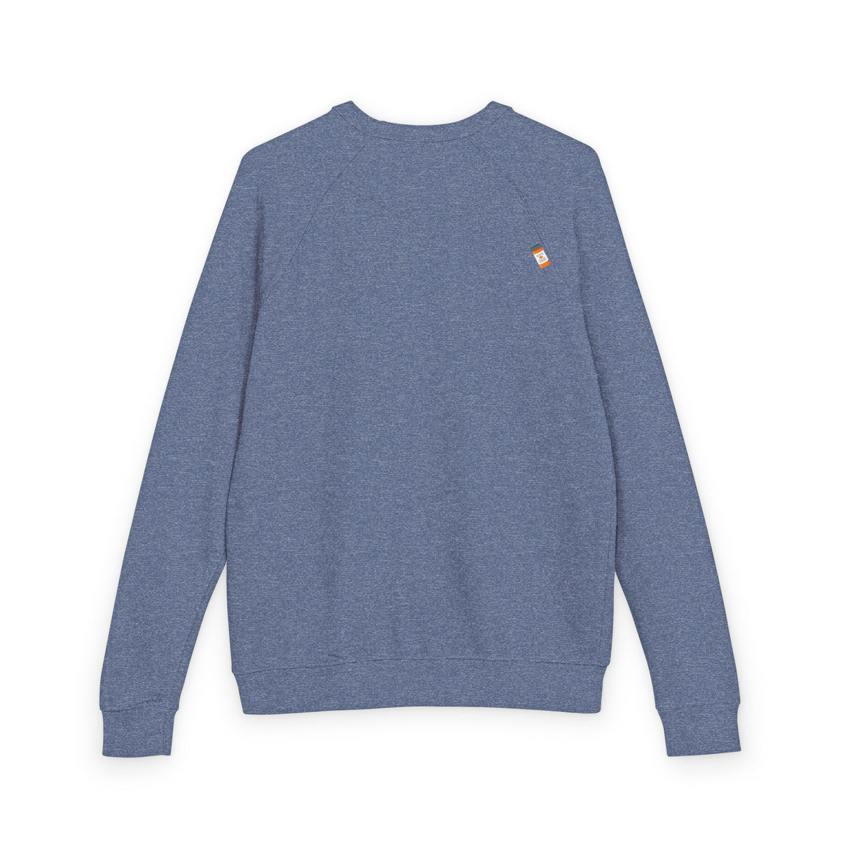 Xanax Straight Up French Terry Raglan Sweatshirt - white font in multiple colors