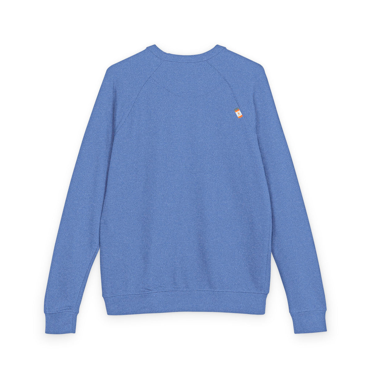 Xanax Straight Up L7 French Terry Raglan Sweatshirt - black font in multiple colors