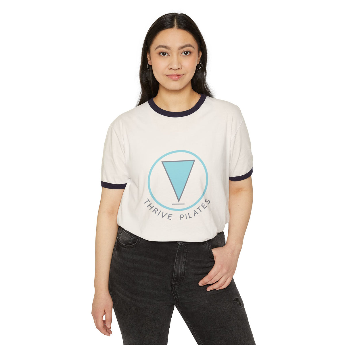Thrive Ringer Tee in multiple colors