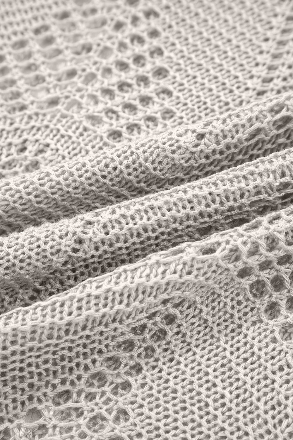 Hollowed Out Drapey Sweater in multiple colors