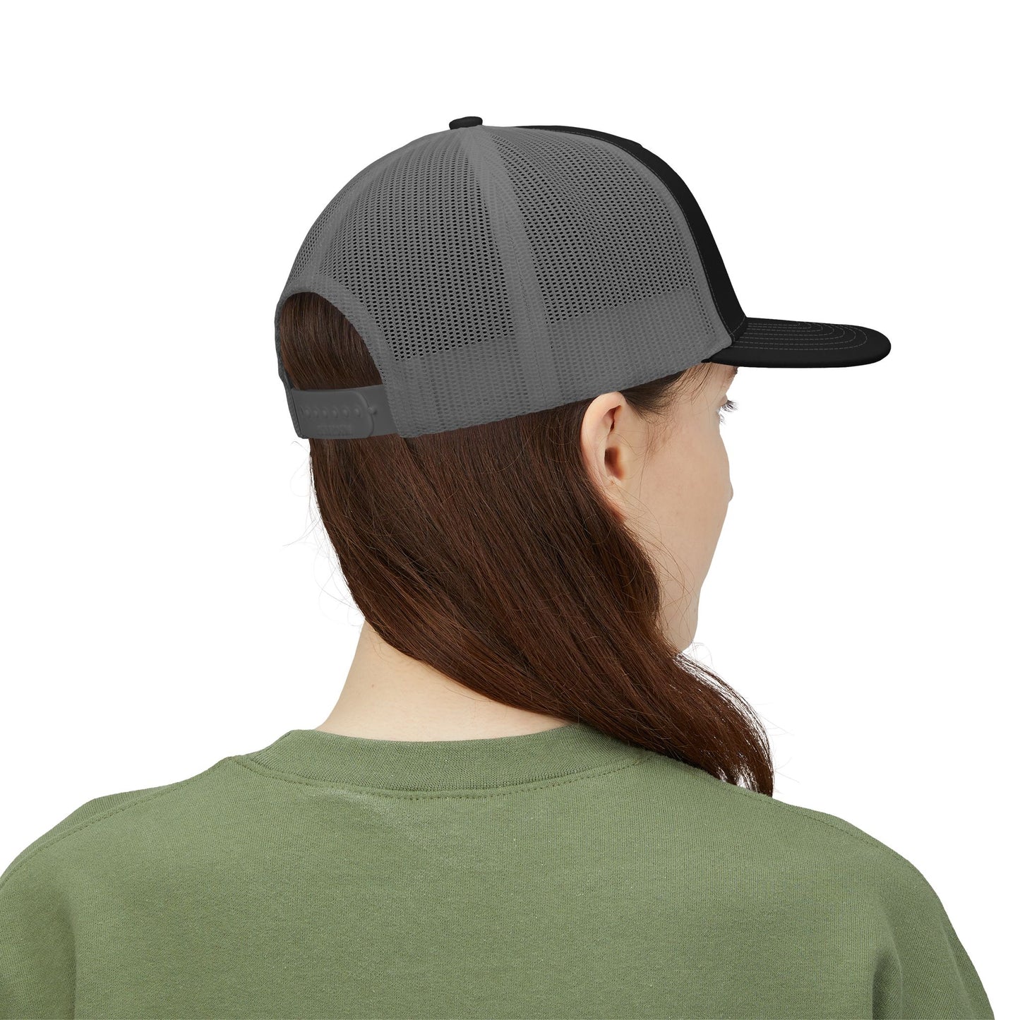 Approach with Chocolate Embroidered Snapback Trucker Cap - white font in multiple colors