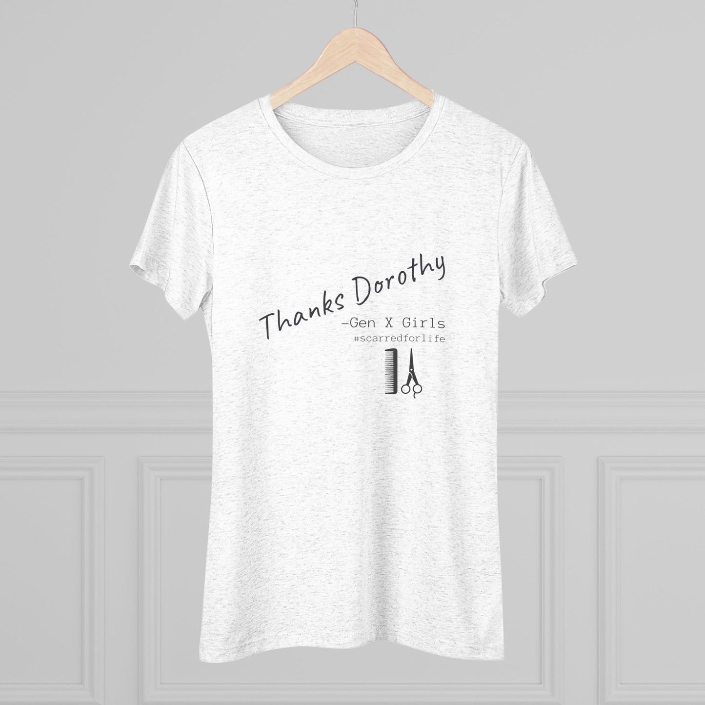 Thanks Dorothy NL Tee - black font