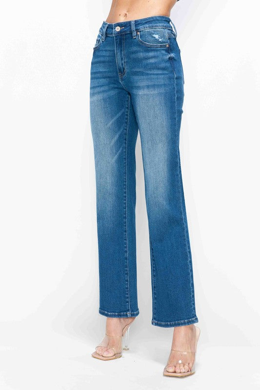The Tess Jean - Cat's Whiskers High Rise Straight by Bytos