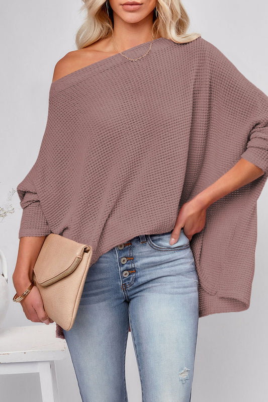 Off the Shoulder Oversized Top