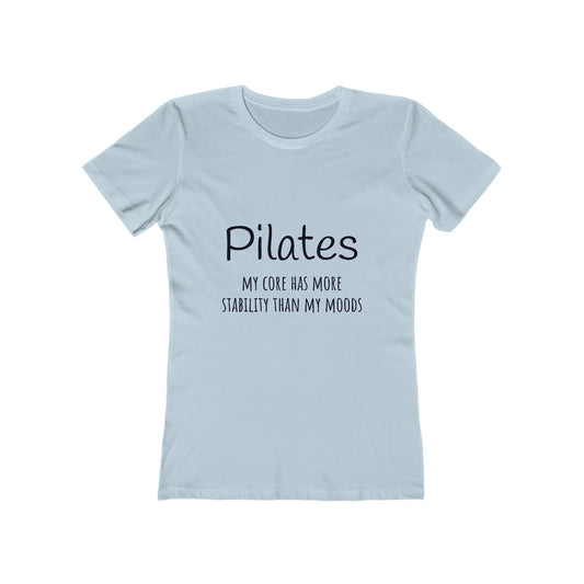 Core Is More Stable Than Moods Comfy Tee - black font in multiple colors