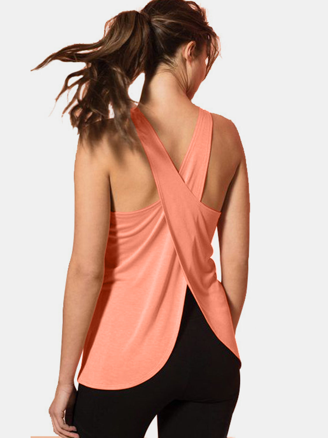 Crisscross Tank Top in multiple colors