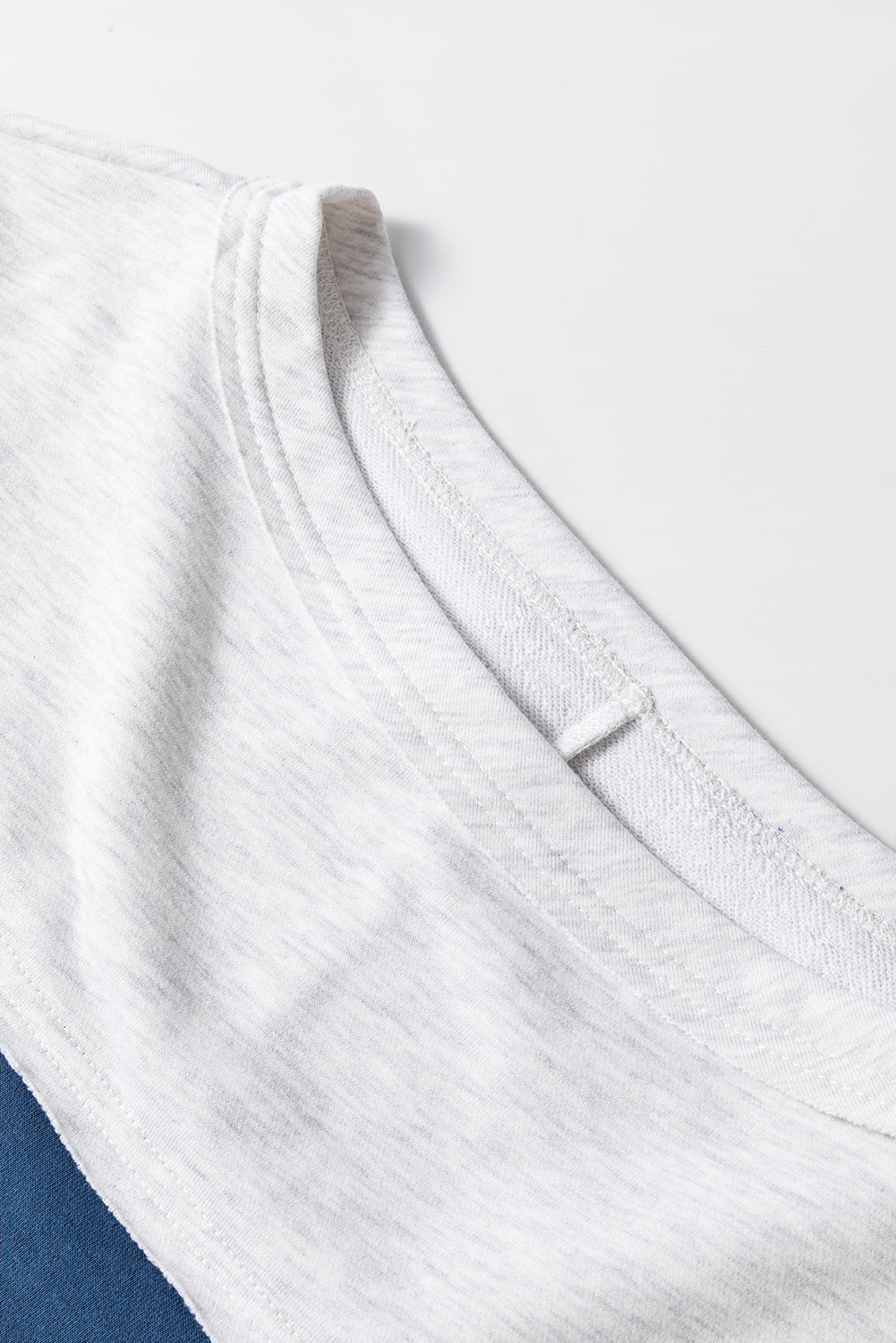 Striped Raw Seam Sweatshirt
