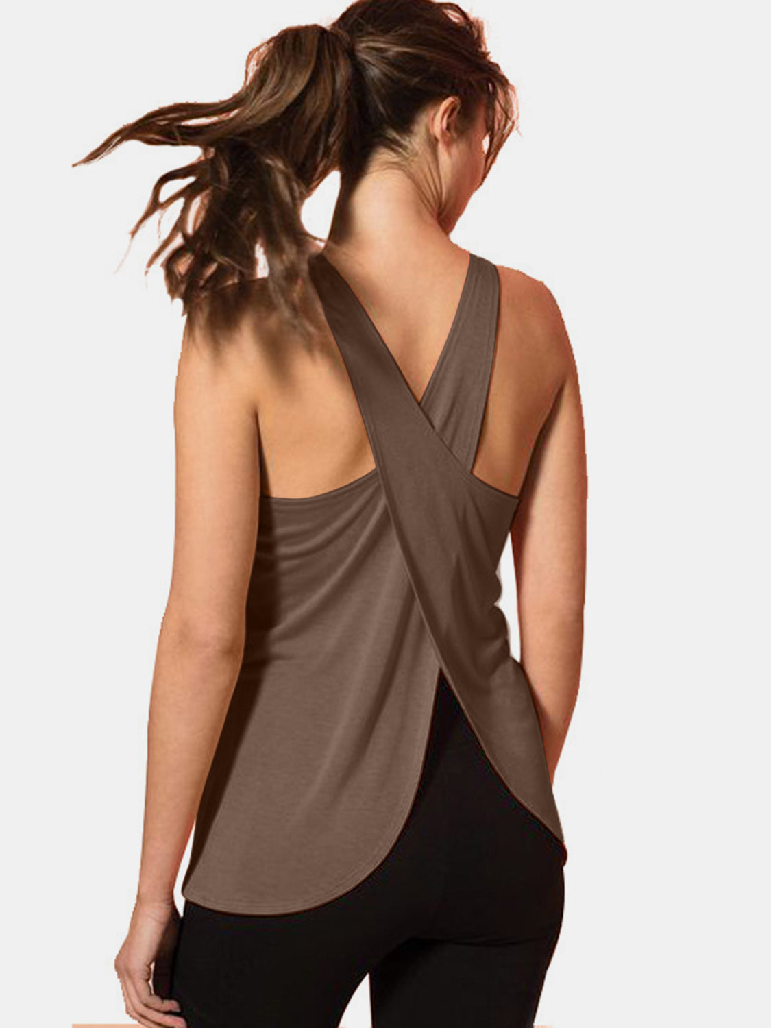 Crisscross Tank Top in multiple colors