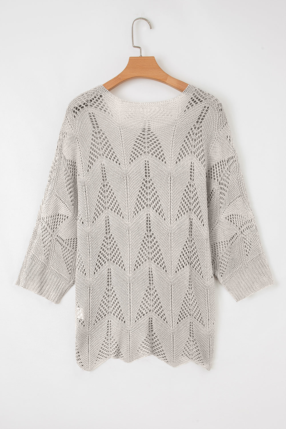 Hollowed Out Drapey Sweater in multiple colors