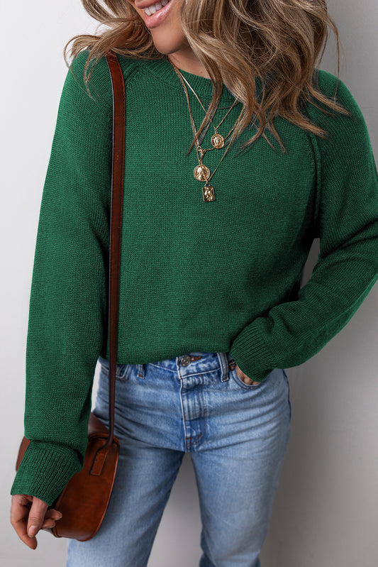 Raglan Sleeve Sweater