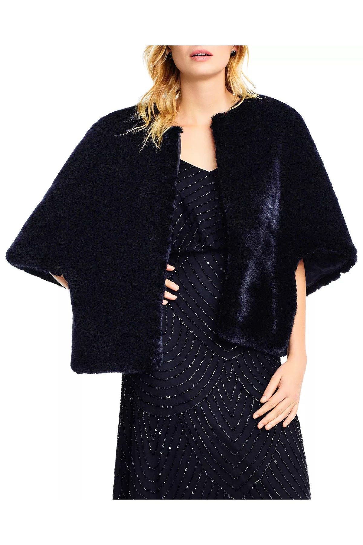 Faux Fur Cape in multiple colors