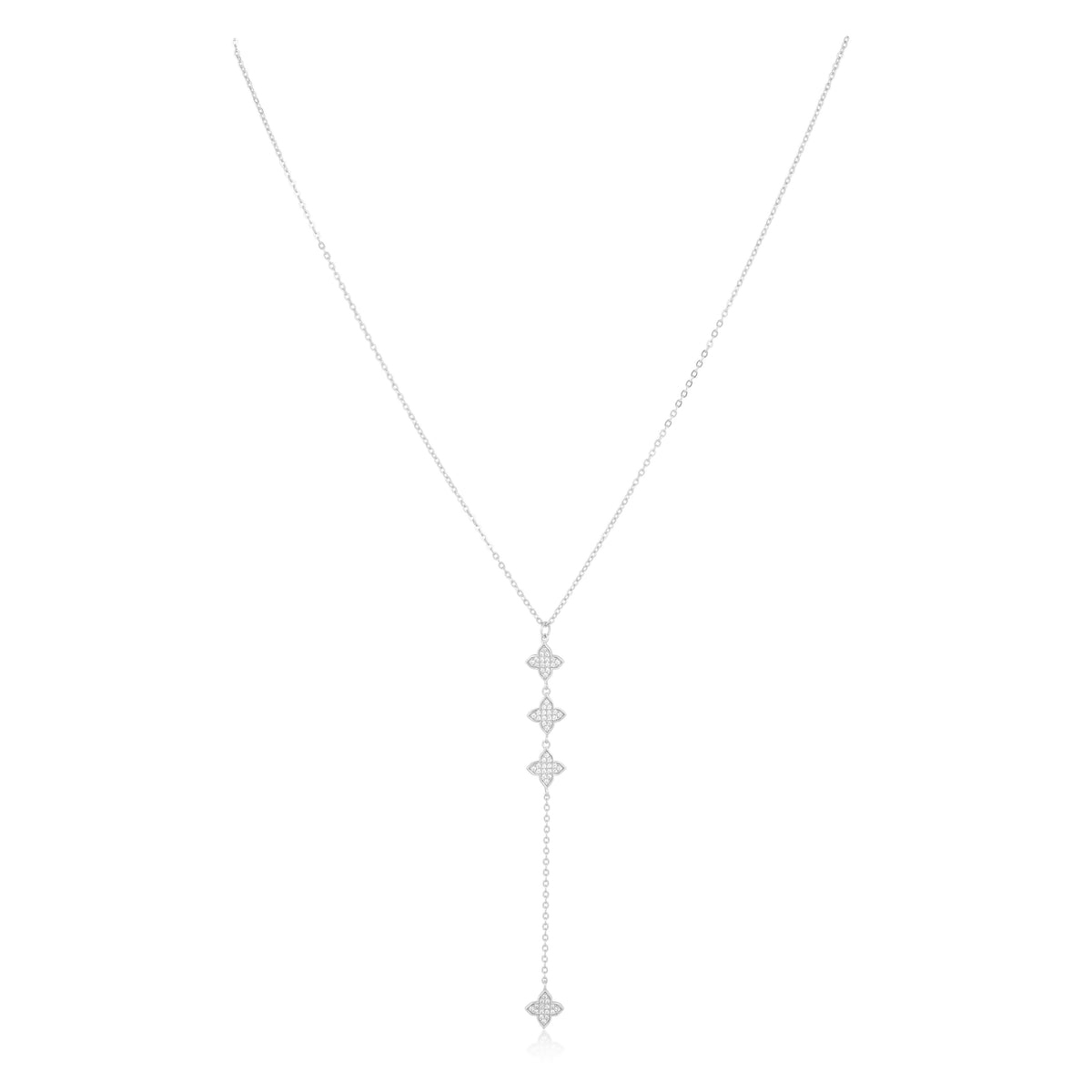 NEW - Amanda Lariat in gold and silver