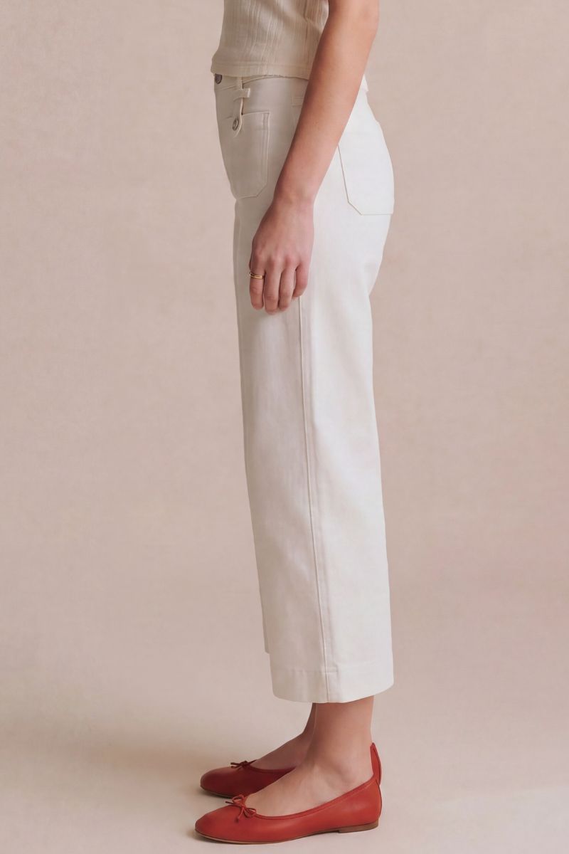 The Amanda Jean - High Rise Crop Palazzo with Tummy Control by Artemis Vinbtage