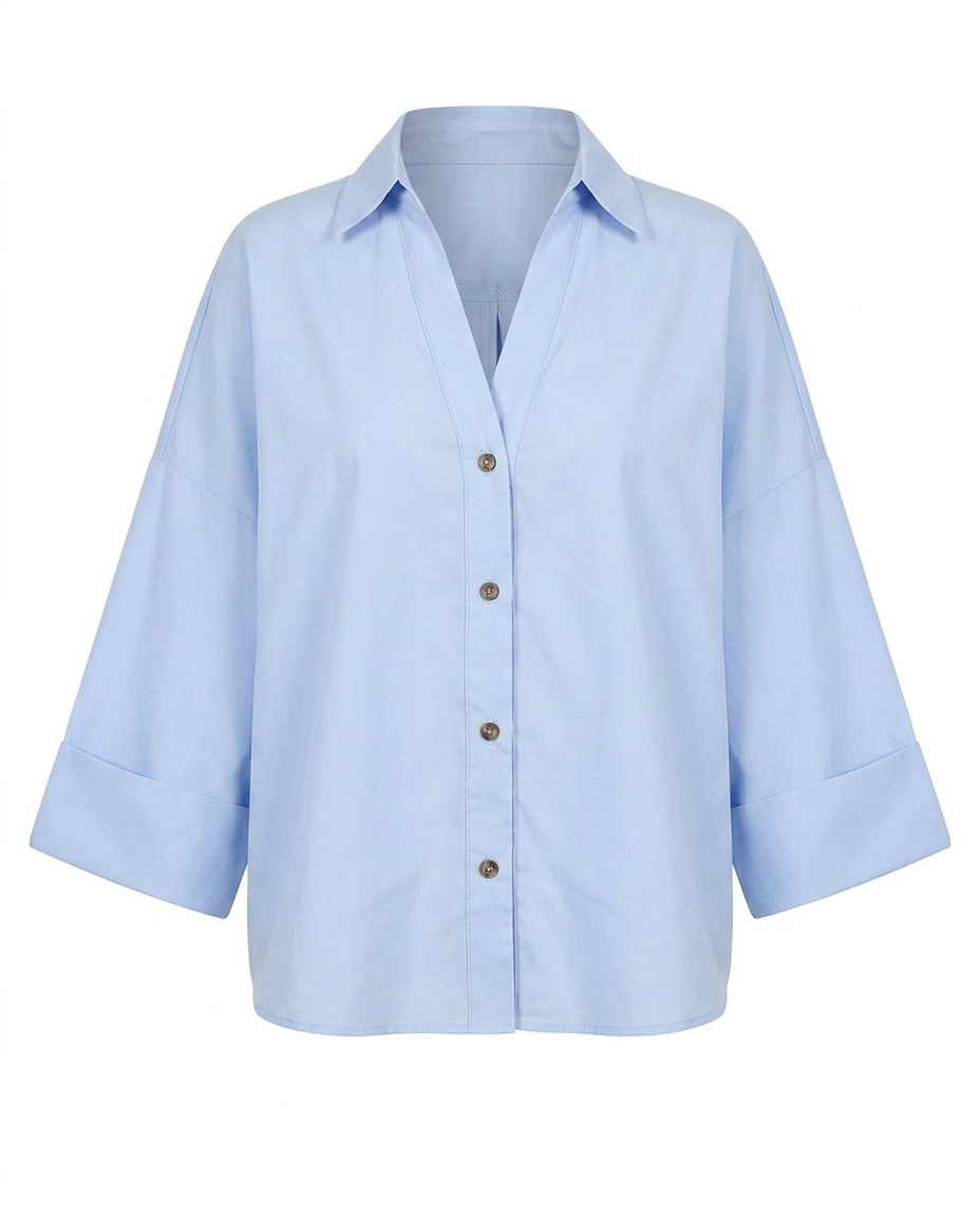 Striped Loose Blouse in multiple colors