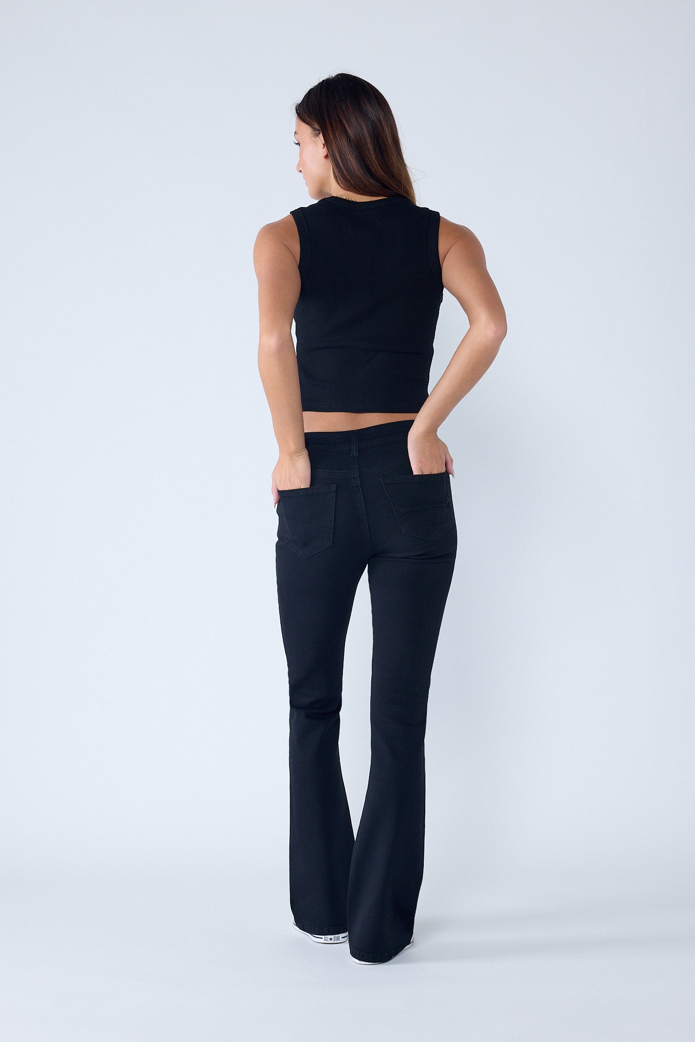 The Arpitha Jean - Mid Rise 5-Pocket Bootcut in multiple colors