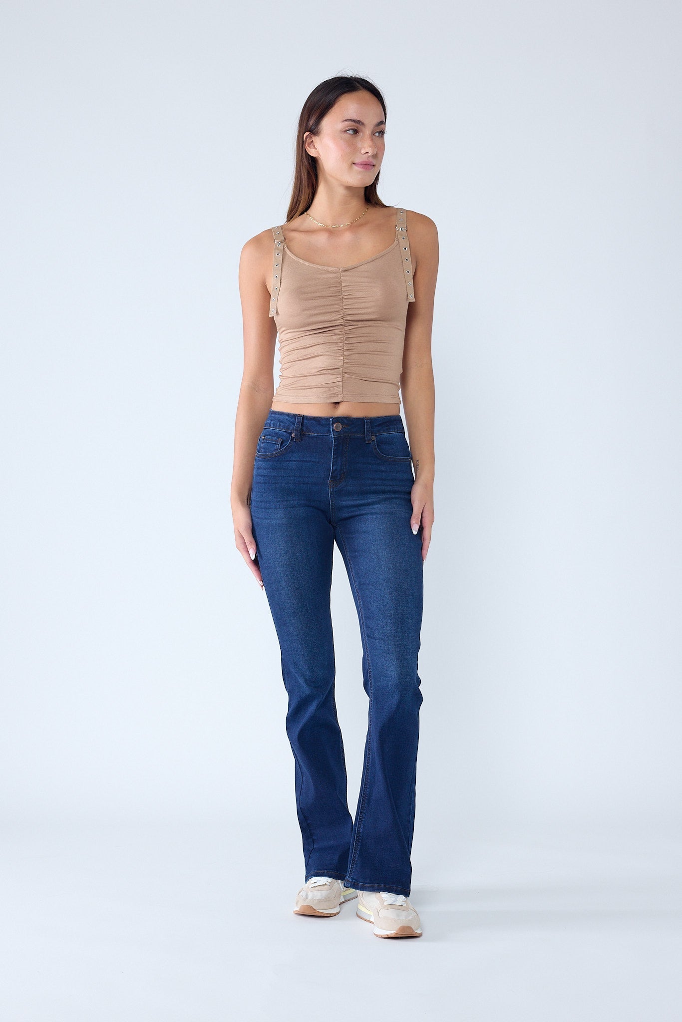 The Arpitha Jean - Mid Rise 5-Pocket Bootcut in multiple colors