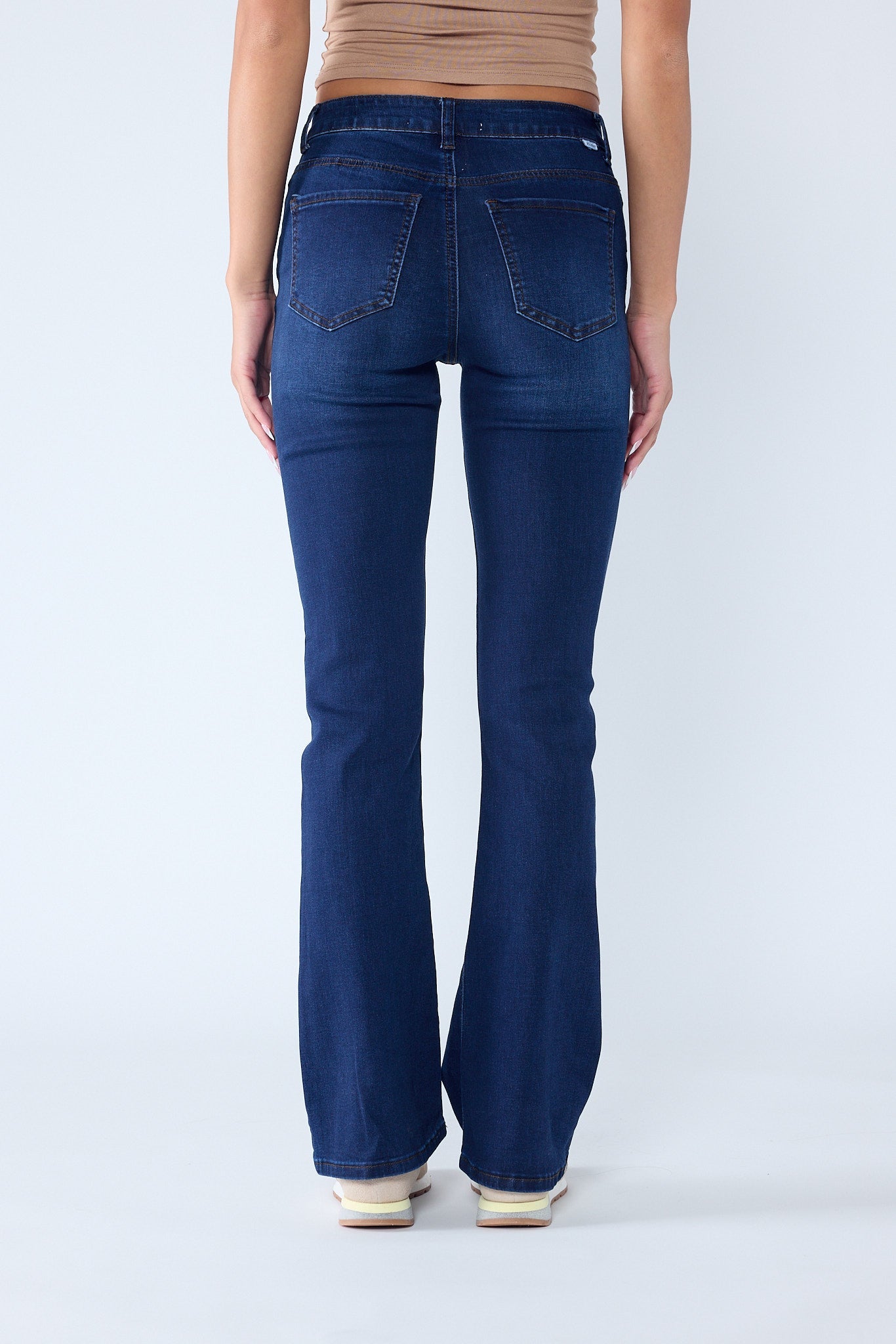 The Arpitha Jean - Mid Rise 5-Pocket Bootcut in multiple colors