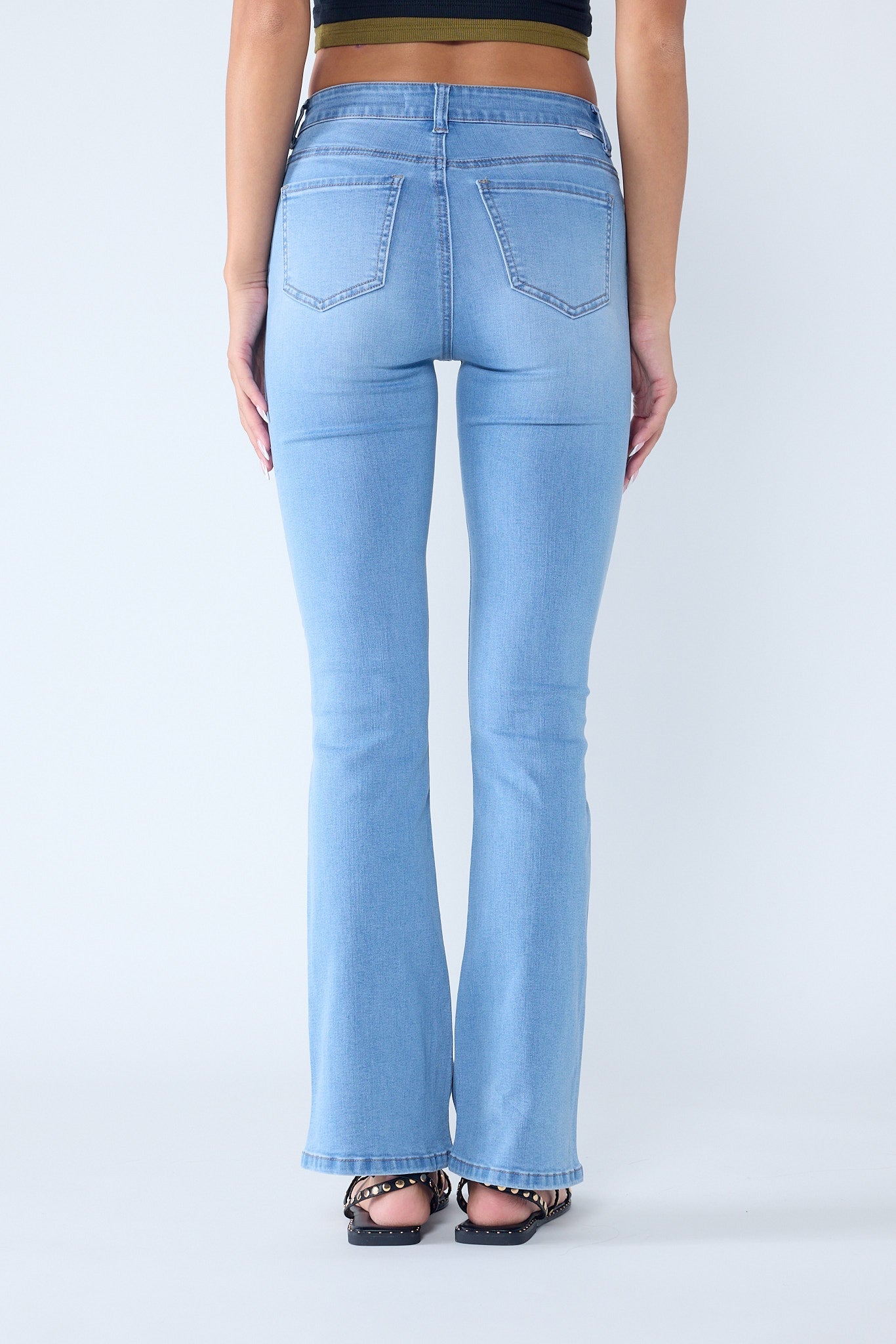 The Arpitha Jean - Mid Rise 5-Pocket Bootcut in multiple colors