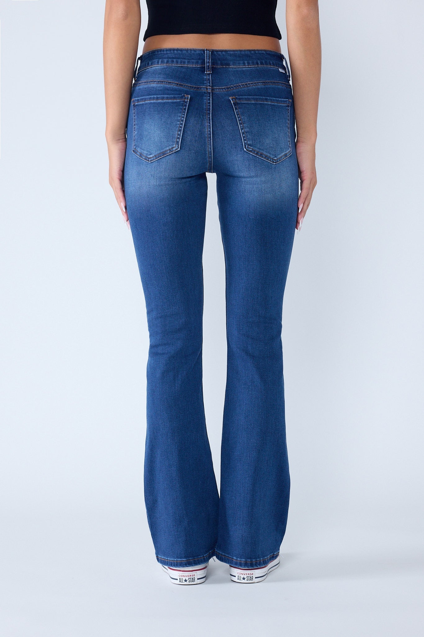 The Arpitha Jean - Mid Rise 5-Pocket Bootcut in multiple colors