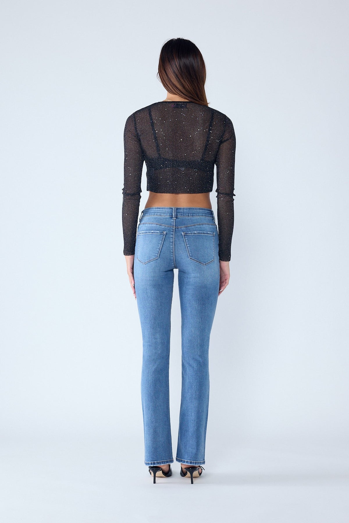 The Abby Jean - Mid Rise Classic Bootcut by Enjean in multiple washes