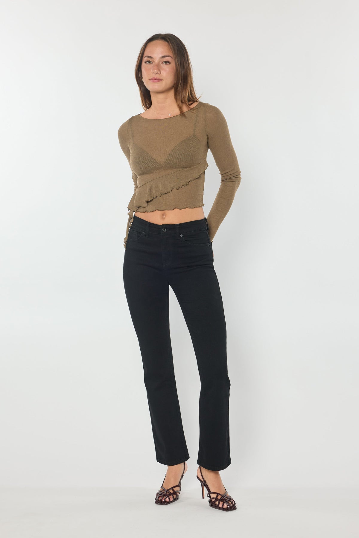 The Penny Jean - Mid Rise Slim Bootcut by Enjean
