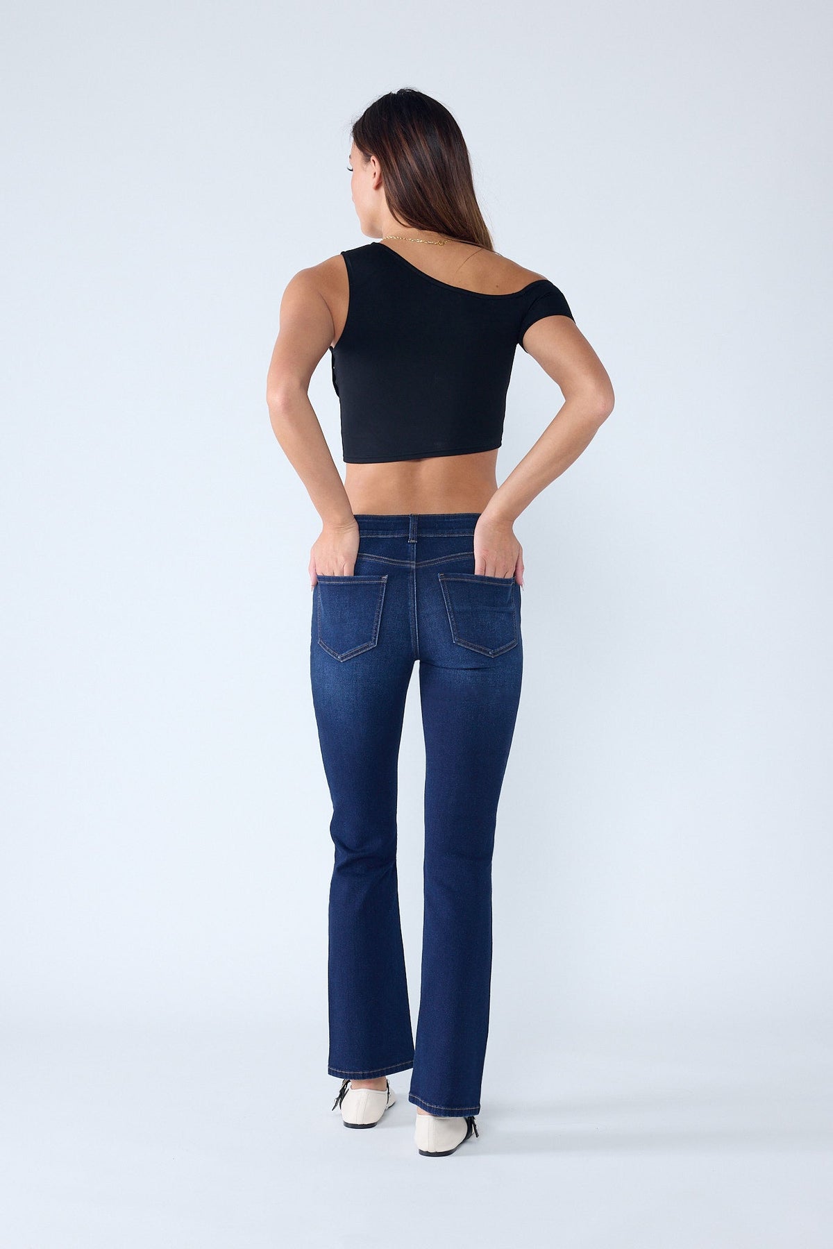 The Willa Jean - Mid Rise Slim Bootcut by Enjean in multiple washes